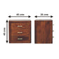 Luca - Nightstand - Brown