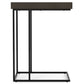 Gallagher - C-Side Table - Walnut Brown