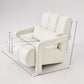 Modern Upholstered Accent Chair, Comfortable Fabric With A Pillow For Living Room