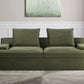 Nimbus - Oversized Full Foam 4 Seater Couch For Living Room Upholstered In Soft, Wide Armrests