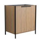 Contemporary Freestanding Bathroom Vanity With Adjustable Shelves