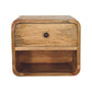 Mini Floating Open Bedside - Oak