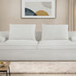 Nimbus - Oversized Full Foam 4 Seater Couch For Living Room Upholstered In Soft, Wide Armrests
