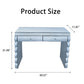 Console Table With 2 Drawers For Living Room - Silver