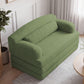 2 Seater Sofa Bed, Compact Foldable Floor Couch