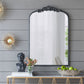 Arch Mirror, Baroque Inspired Wall Decor For Bathroom, Bedroom, Living Room
