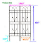 Metal Garden Trellis Rustproof For Climbing Plants Outdoor Flower Support