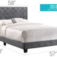 Luxurious Upholstered Bed