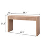 Modern Console Table With 4 Drawers, Entryway Table