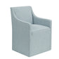 Traditional Skirted Dining Arm Chair