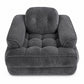 Convertible 2 In 1 Armrest Sofa For Bedroom