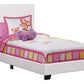 Bed, Upholstered, Transitional