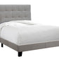 Bed, Upholstered, Frame Only, Transitional
