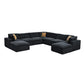 Custom Configuration Modular Sectional With Toss Pillows