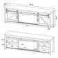 Clover - Fireplace TV Stand - Brown