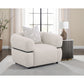Ramsay - Round Arm Accent Chair - Beige