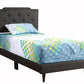 Button Tufted Bed Charming For Cozy Spaces