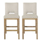 Counter Stools (Set of 2) - Wheat