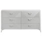 Buckley - 6 Drawer Dresser - Gloss White