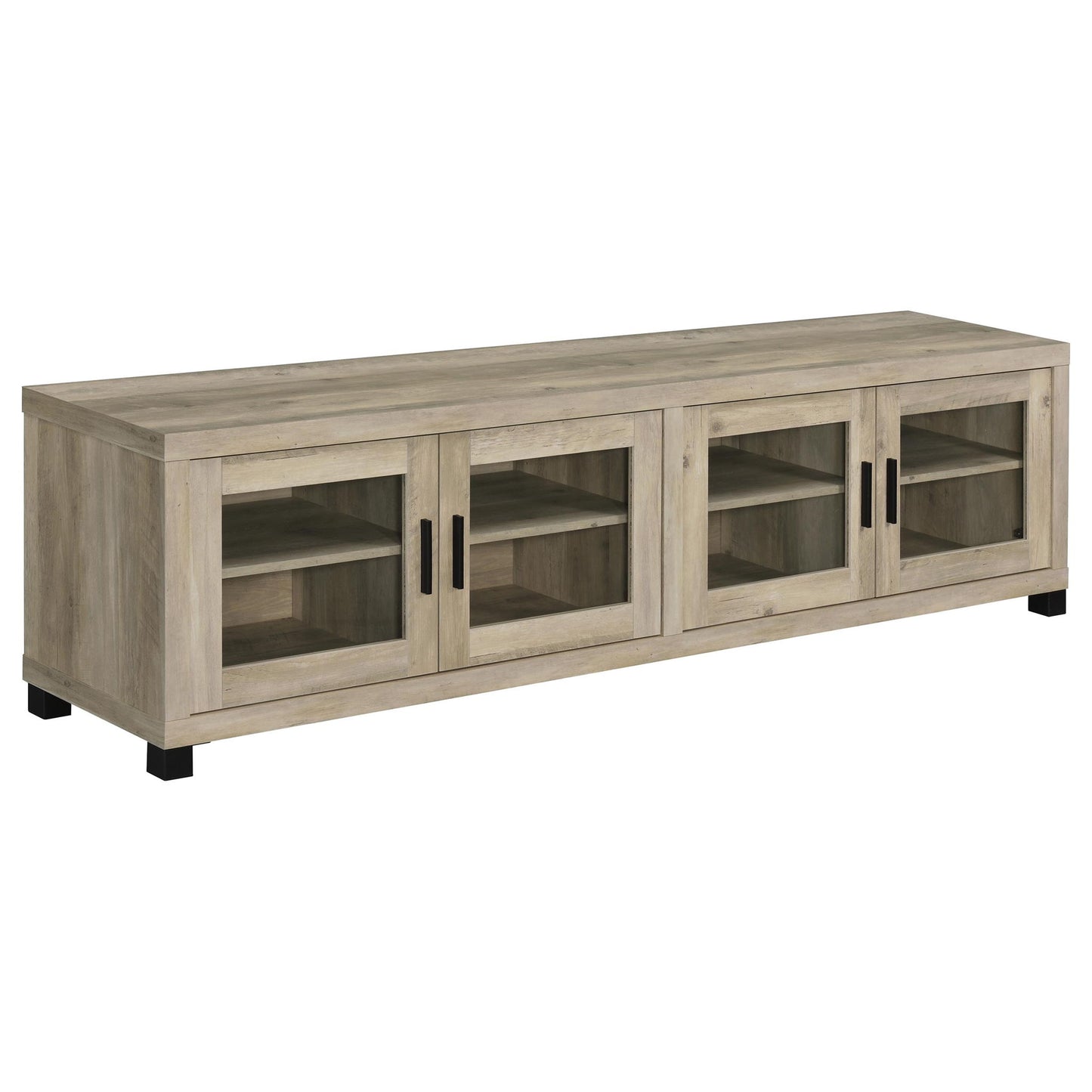 Heron - 3 Piece Entertainment Center With Adjustable Shelving