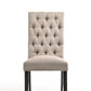 Morland - Vintage Side Chair (Set of 2) - Black / Tan