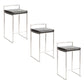 Fuji - Elegant Design Contemporary Stackable Counter Stool