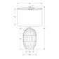 Table Lamp, Lighting, Transitional - Cream
