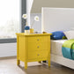 3 Drawer Nightstand & Dove Tailed Drawers