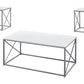 Table Set, Coffee, End, Side, Accent, Living Room, Contemporary, Modern (Set of 3) - White