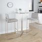 Fuji - Contemporary And Modern Elegance High Back Barstool