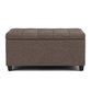 Sienna - Upholstered Storage Ottoman Bench