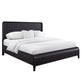Waterfall Panel Bed & Design Elements