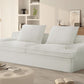 Nimbus - Oversized Full Foam 4 Seater Couch For Living Room Upholstered In Soft, Wide Armrests
