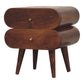 Bubble Nightstand - Brown