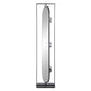 Full Length Standing Mirror, 360° Swivel Floor Mirror For Bedroom - Black
