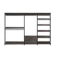 Monica - Walk-In Closet System, Modular Design - Rustic