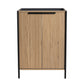 Contemporary Freestanding Bathroom Vanity With Adjustable Shelves