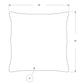 Pillows, Square, Insert Included, Decorative Throw, Hypoallergenic