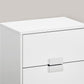 Accent Side Table, Storage Drawer, Modern Design
