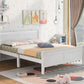 Platform Bed Frame Mattress Foundation Sleigh Bed With Headboard / Footboard / Wood Slat Suppor
