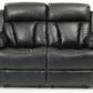 Daria - Cozy Padded Love Seat For Relaxation