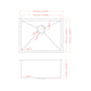 Undermount Steel Kitchen Sink, Deep Single Bowl Basin