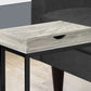Accent Table, C - Shaped Contemporary Elegant Desig