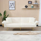 Luxury Foldable Double Sofa Bed With Folding Armrests