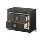 Sawyer - Metallic Nightstand - Gray