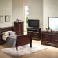 Louis Phillipe - Panel Sleigh Bed