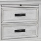 Lockeford - 2 Drawer Nightstand With Pull Out Tray - White