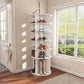 Spinning Shoe Rack, Free Standing 360° Revolving Shoe Organizer