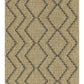 Earth - 5'3" X 7'3" Indoor, Outdoor Area Rug - Black, Natural