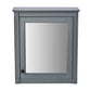 Wall Mounted Bathroom Storage Cabinet With Mirror, Medicine Cabinet With Height Adjustable Shelf